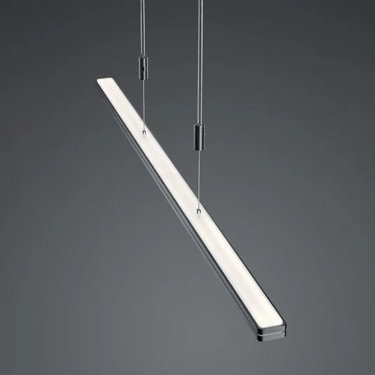 BANKAMP Gem lámpara colgante LED ZigBee antracita