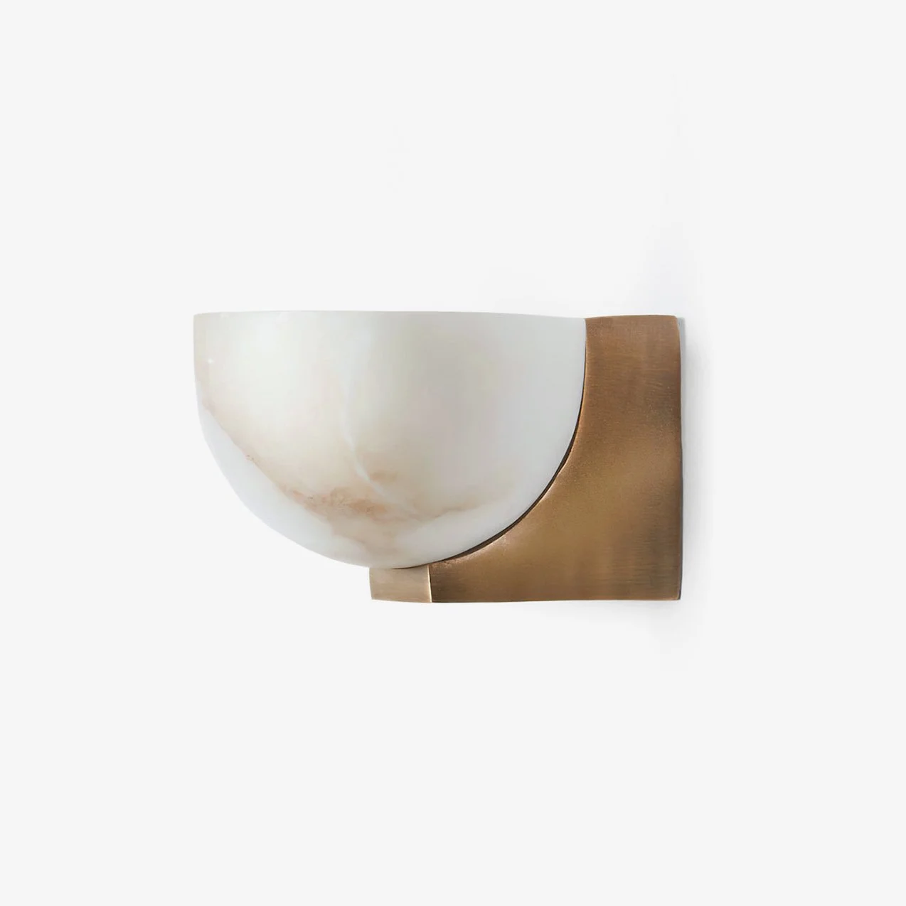 Corvina Aplique de pared Oro Alabastro Moderno