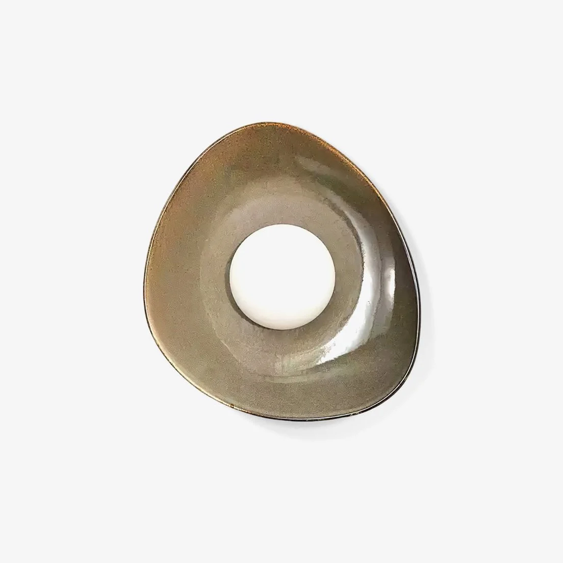 Ertalila Aplique de pared Cerámica Guijarro Disco