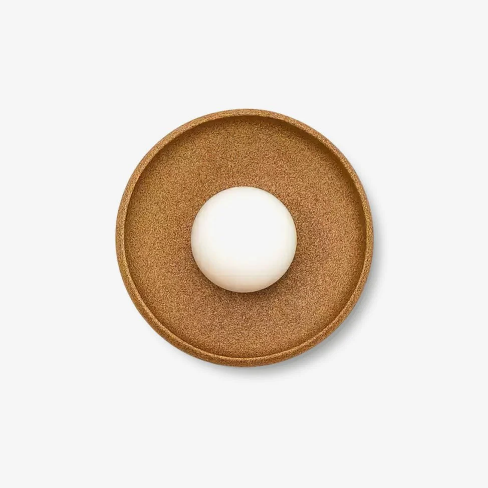 Civarir Lámpara Minimalista Moderna Vidrio y Cerámica