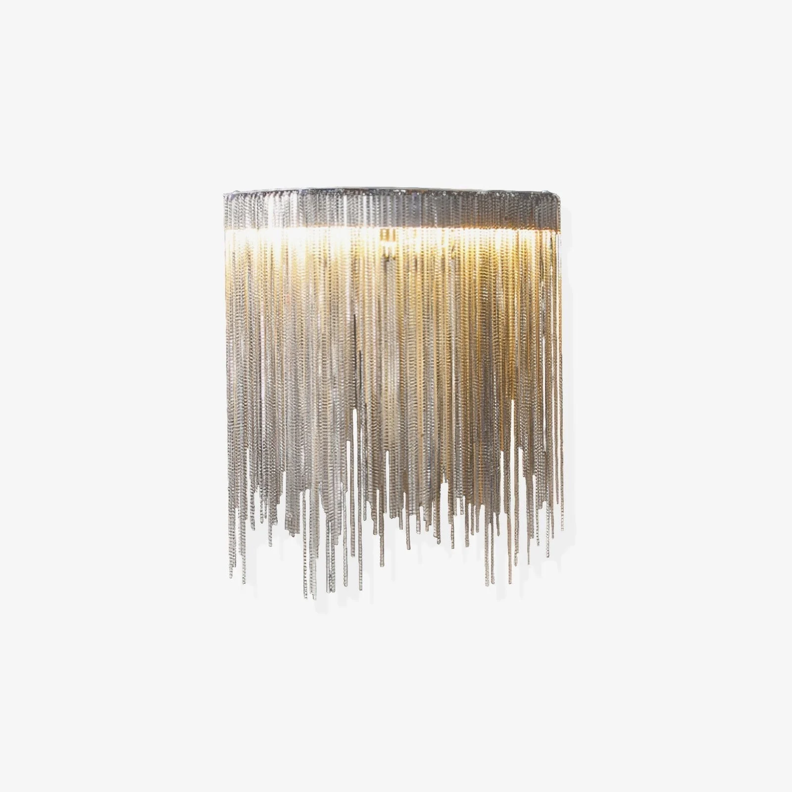 Cryste Aplique de pared Oro Acero Elegante