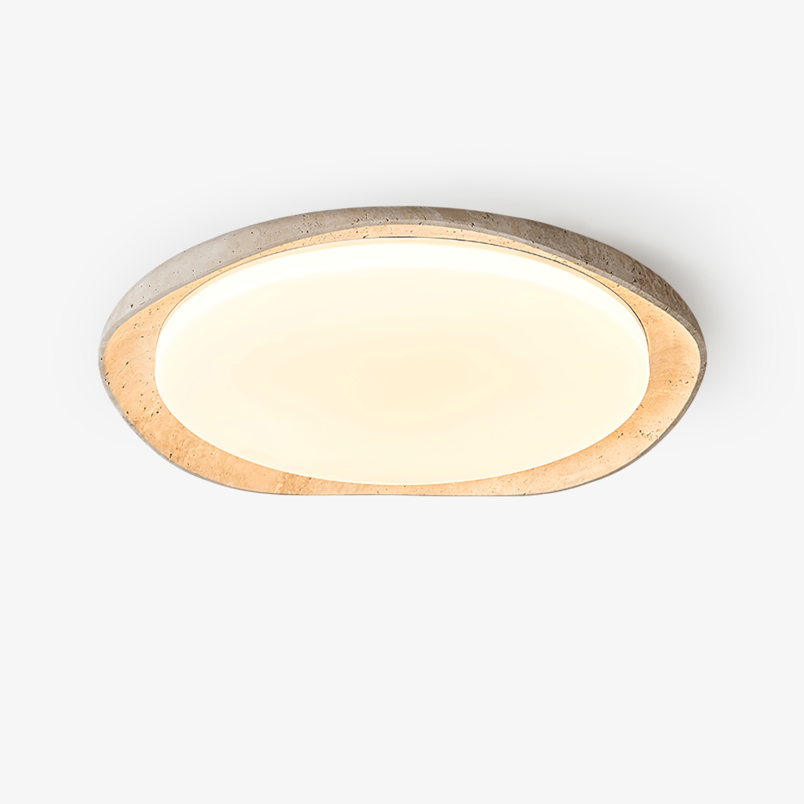 Adoros Luz de Techo Minimalista de Travertino