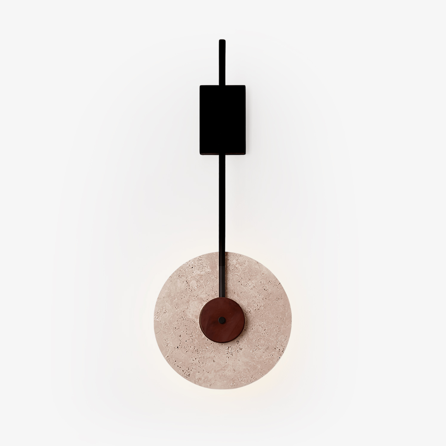 Elysia Aplique de pared Travertino Contemporáneo