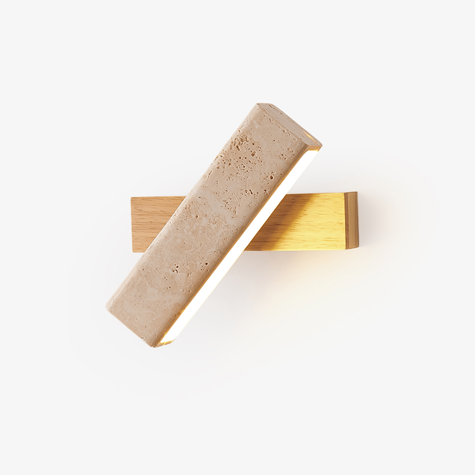 Esorora Luz Pared Minimalista Travertino
