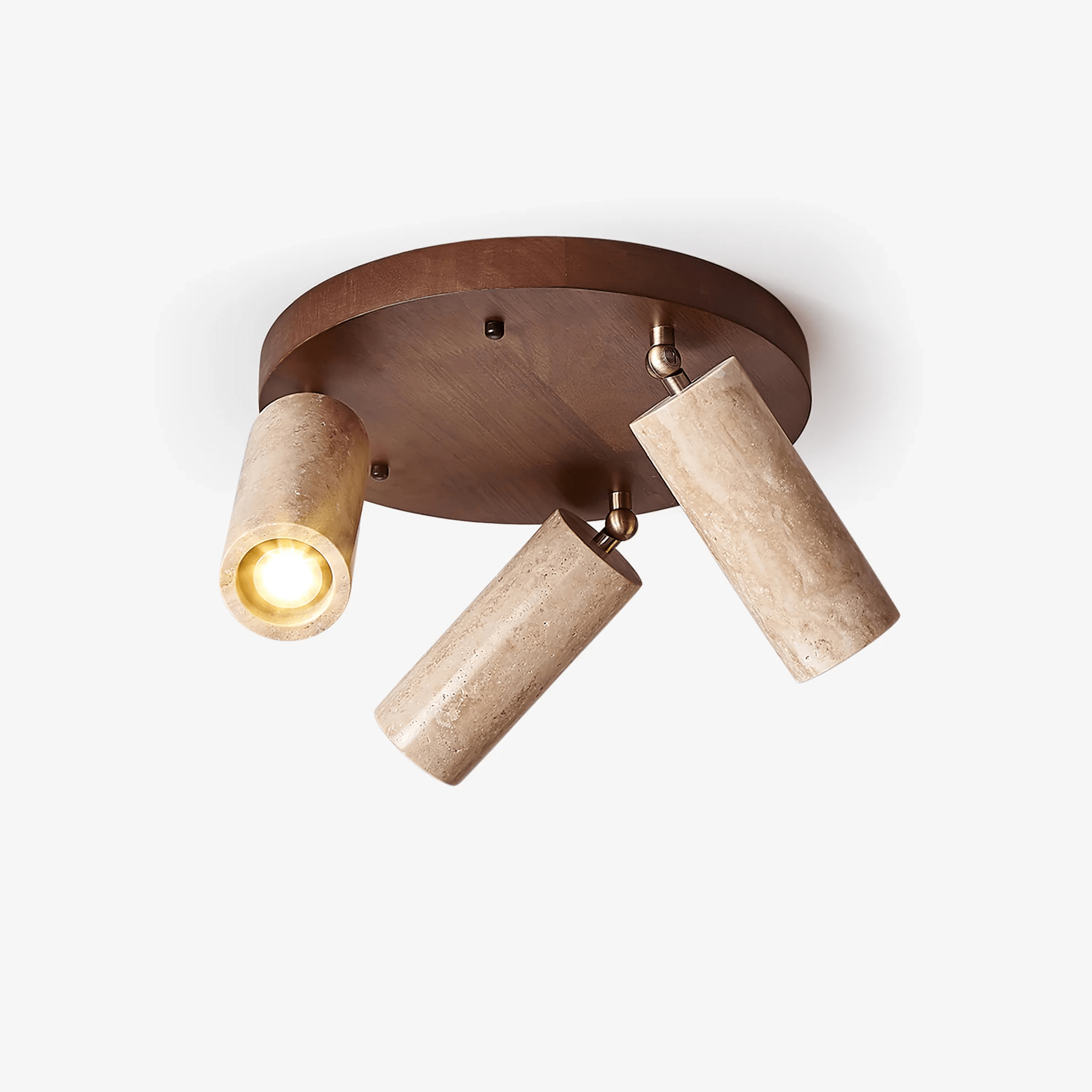Zevenion Multi Brazo Travertino Lámparas de techo