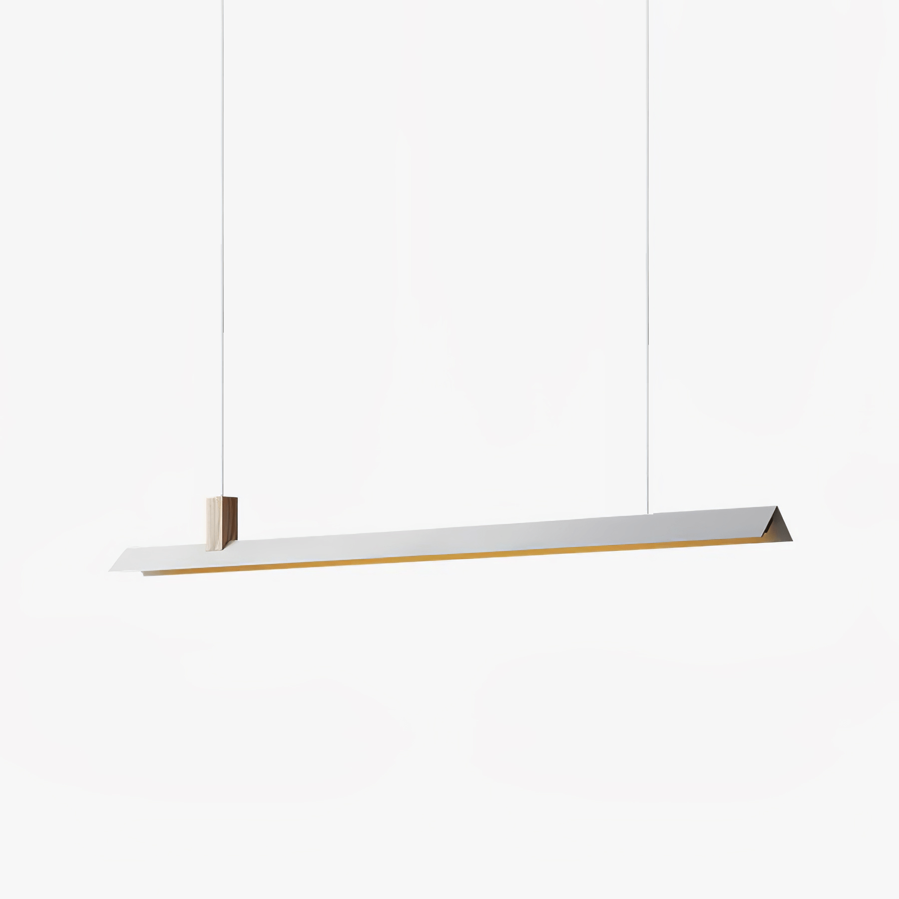 Linea Lámpara Colgante de Madera Minimalista