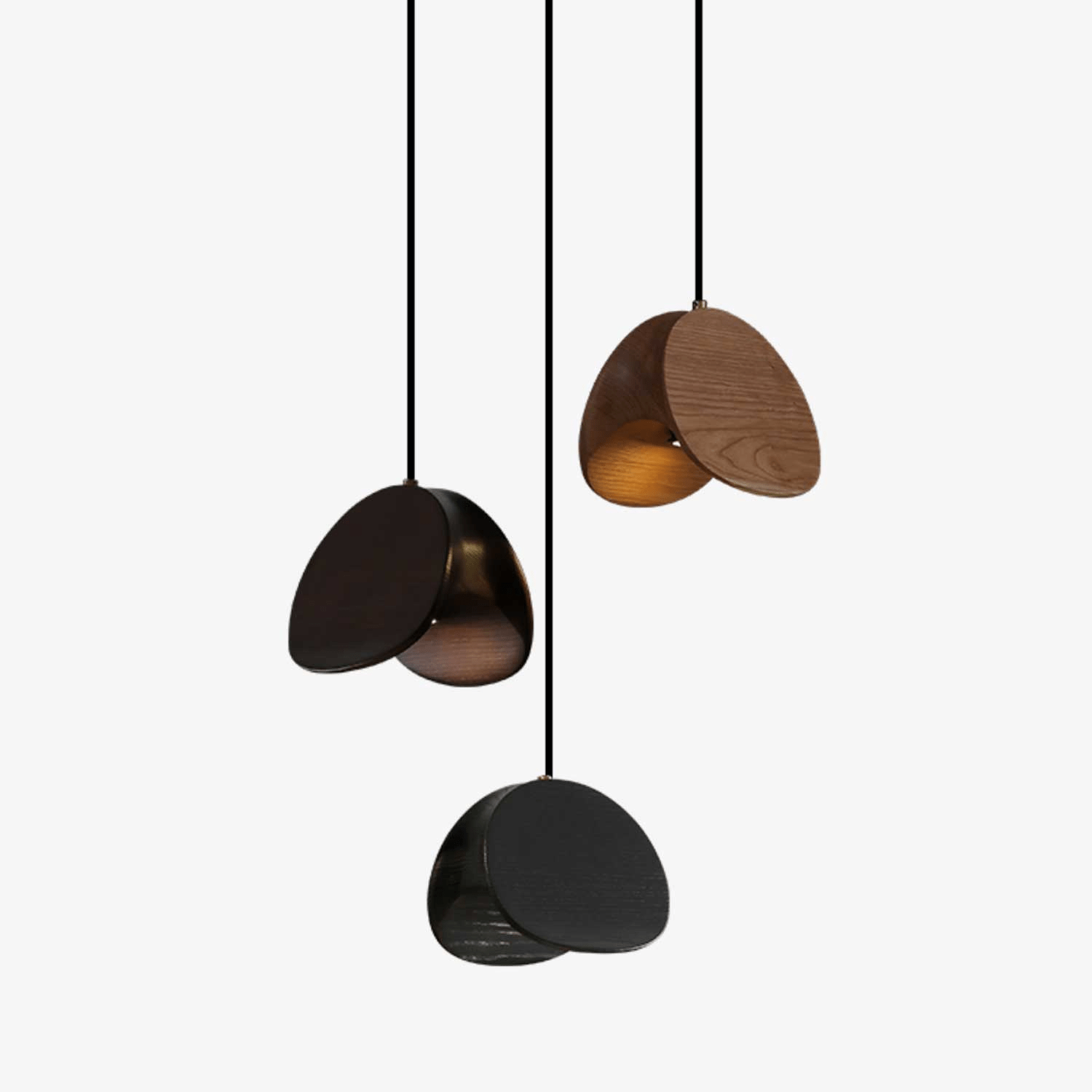 Tavro Lámpara Colgante Minimalista de Madera