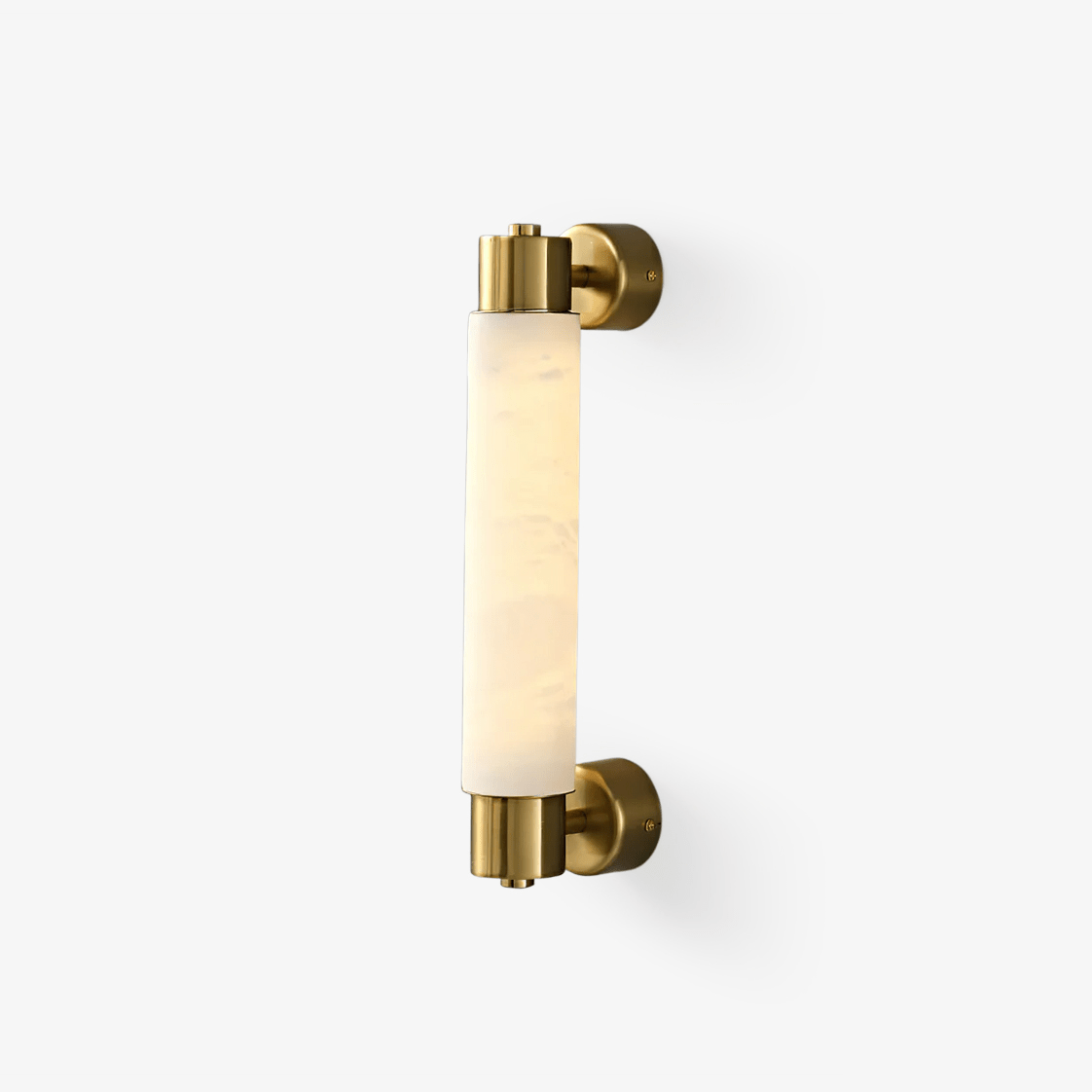 Eurthaeth Aplique de pared Latón Alabastro Minimalista