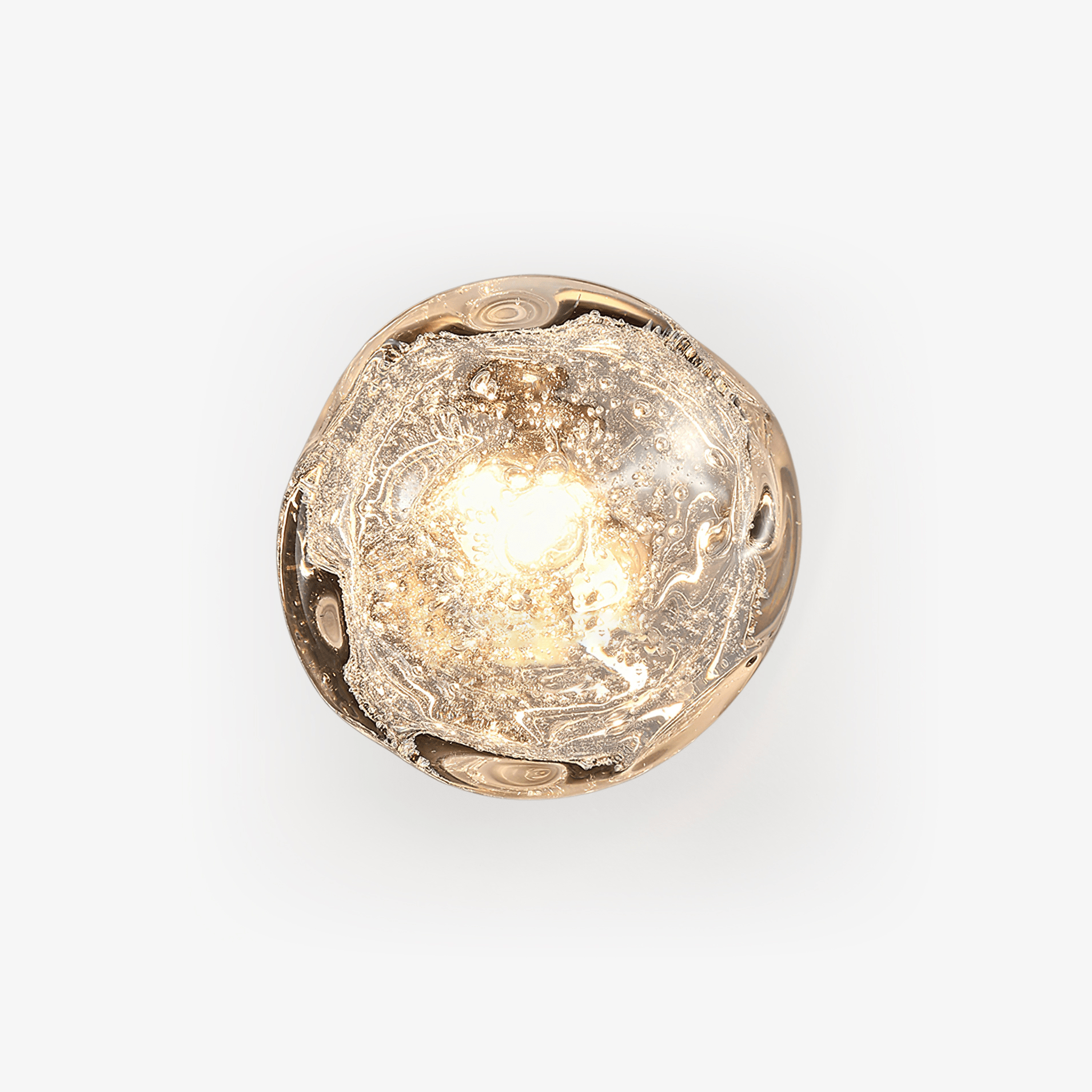 Anthony Aplique de pared Oro Vidrio Lujo