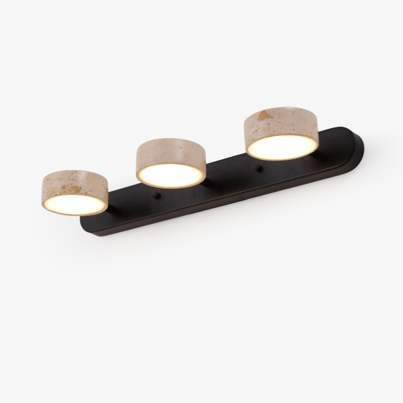 Orshaa Lámpara de Pared Lineal Moderna Travertino