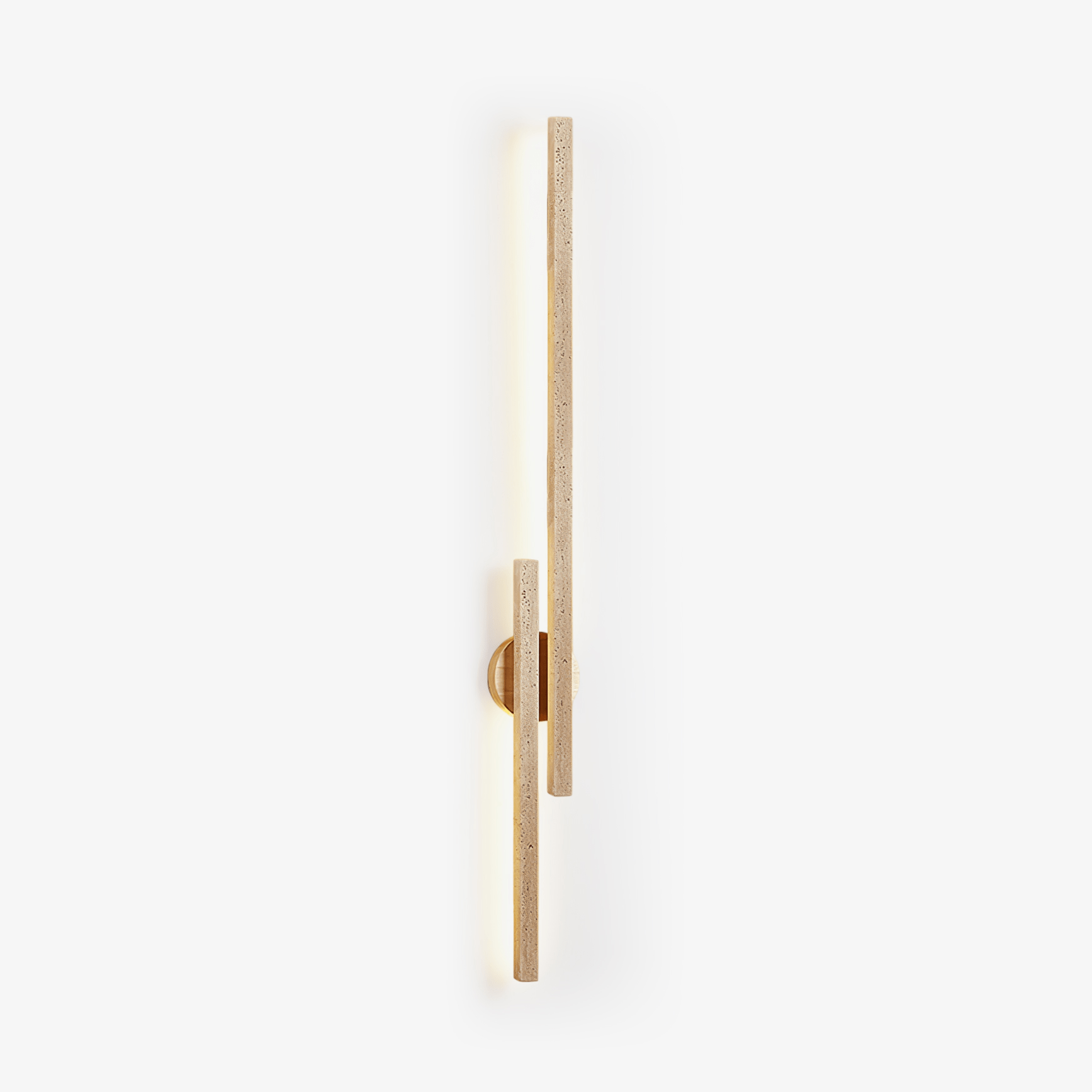 Myliryra Aplique de pared Travertino Minimalista Lineal