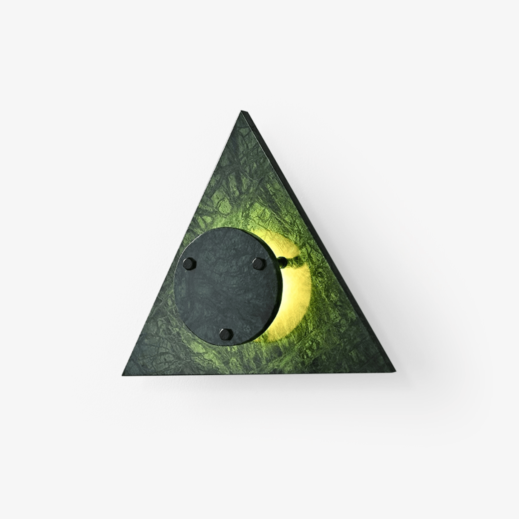Pyramid Innen Wandleuchte Beige Minimalistisch Stoff