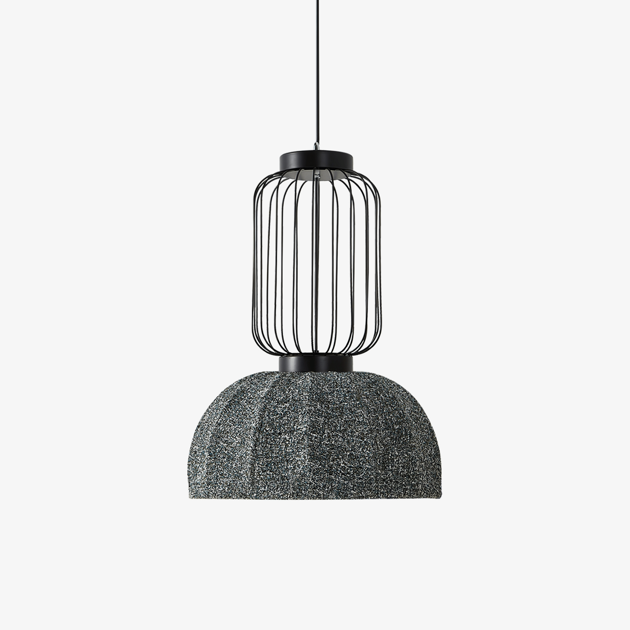 Lámpara colgante de tela industrial Forge