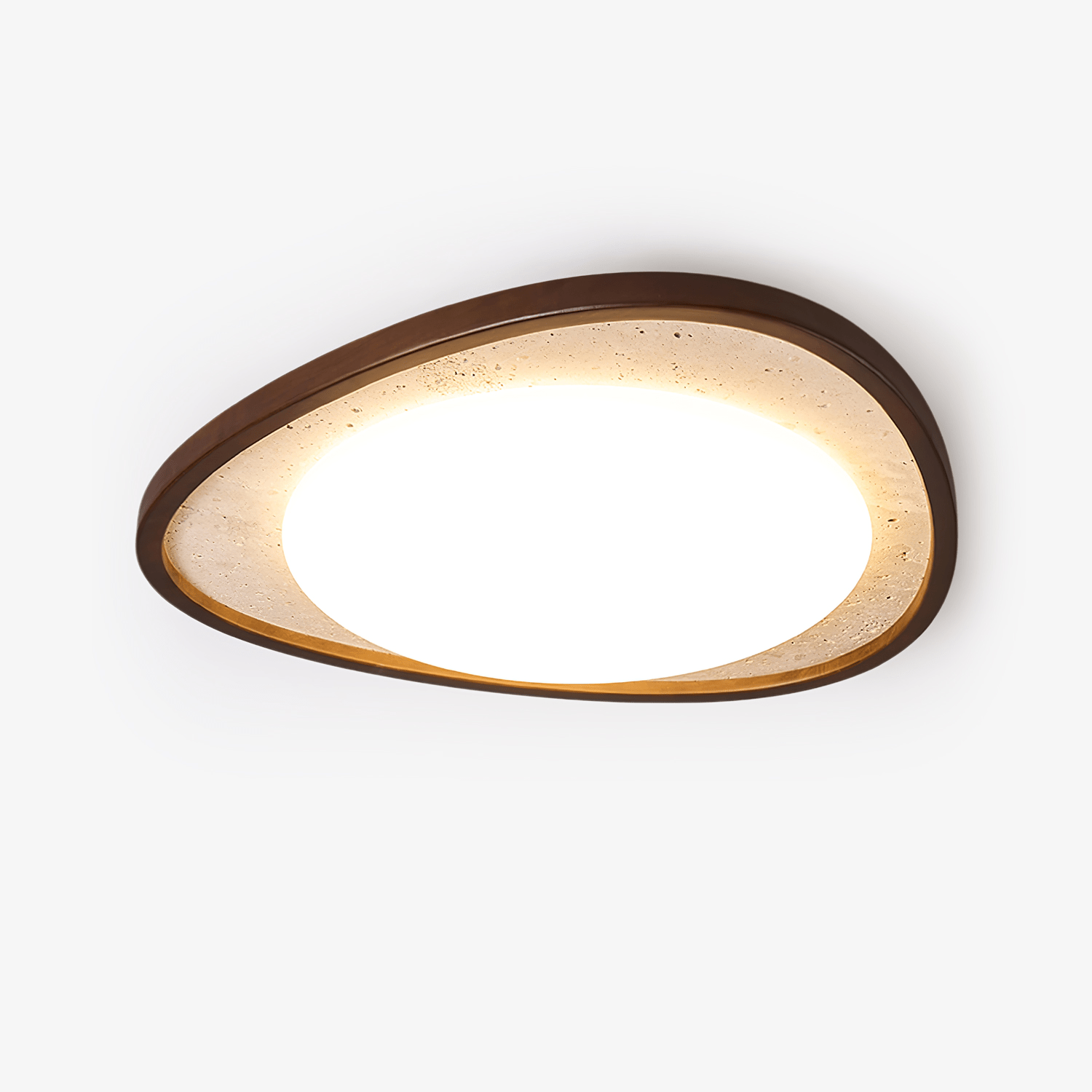 Orsoliel Luz de Techo Minimalista de Travertino