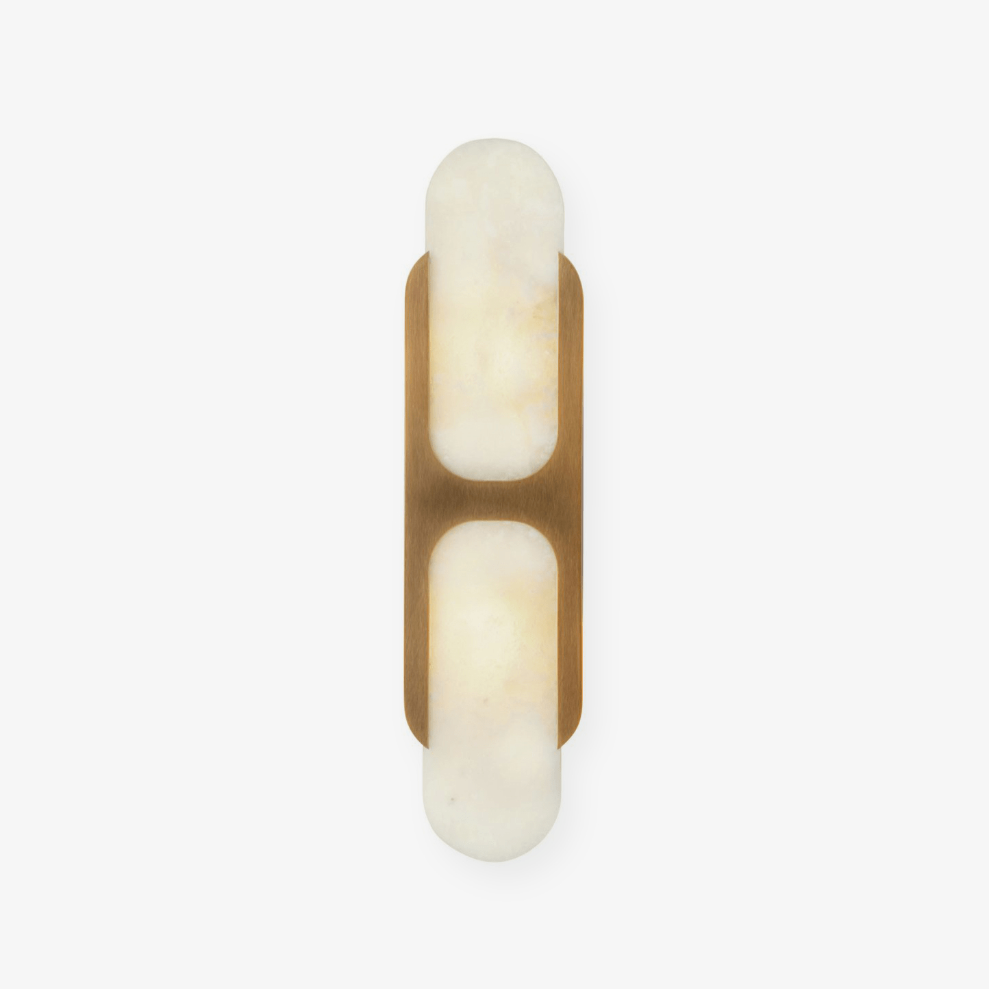 Ulthaora Wandleuchte Gold Alabaster Zeitgenössisch Vanity