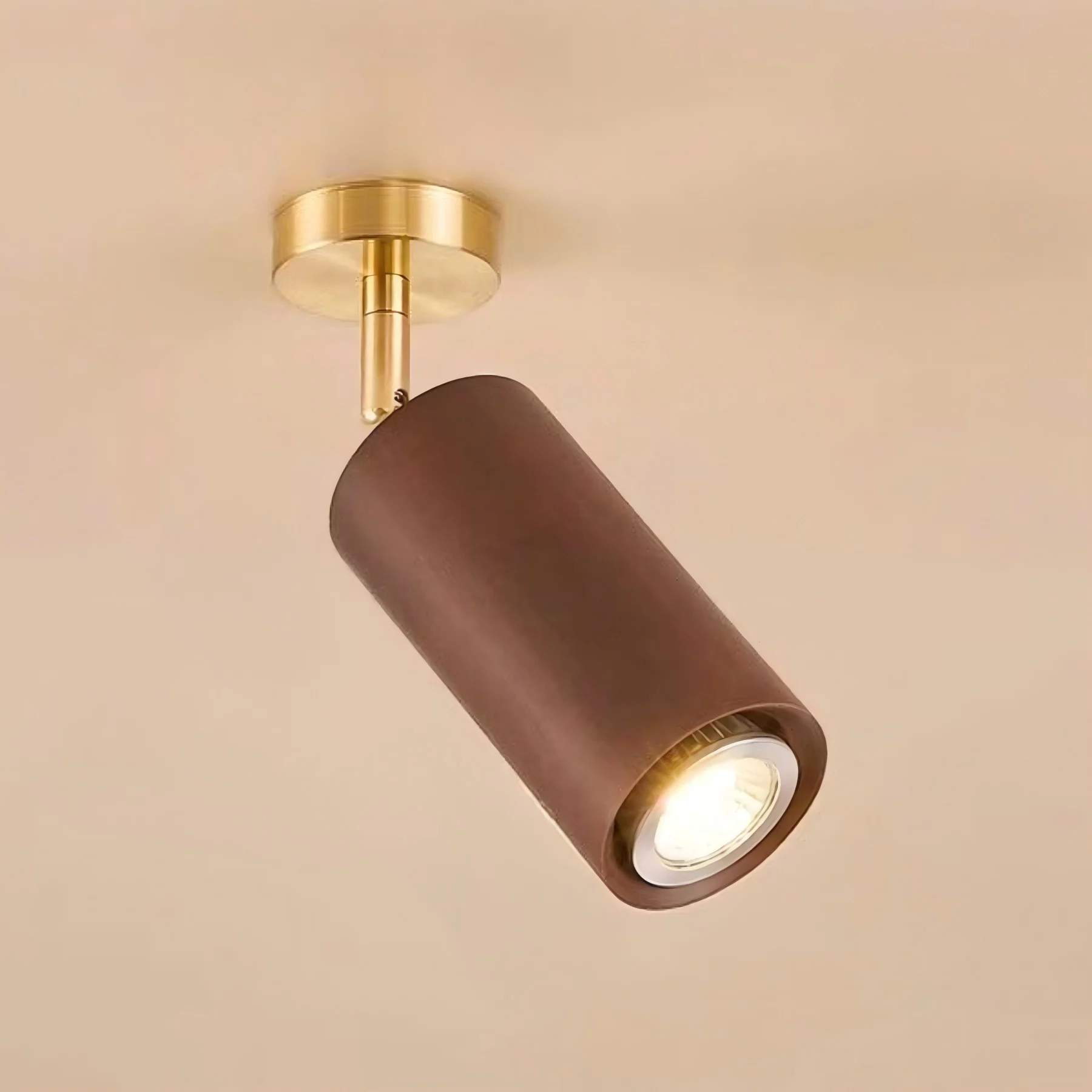 Liora Luz de riel LED de madera
