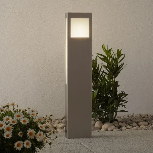 Bolardo luminoso LED Paulo 80, sin enchufe