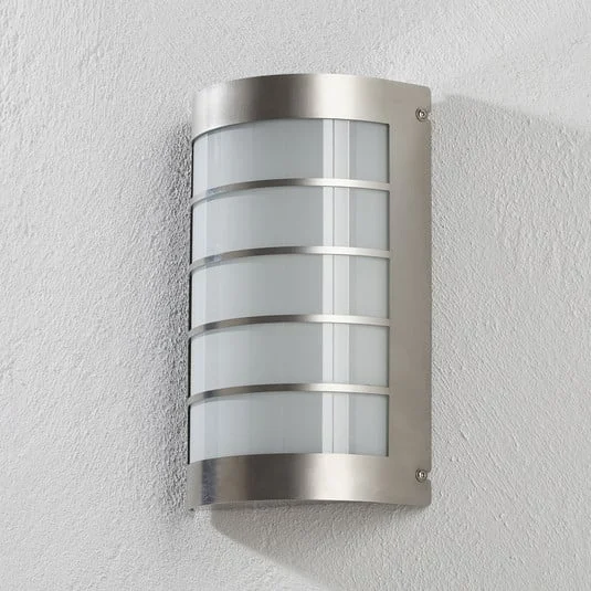 Lámpara LED con sensor Aqua Marco con rejilla de acero inoxidable