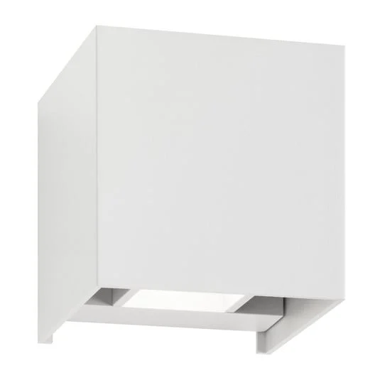 Aplique LED de exterior 9033, up/down, blanco