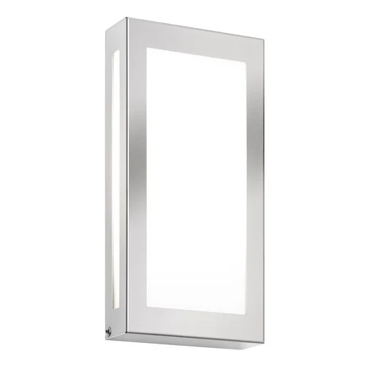 Aplique de pared LED Aqua Rain Mini con detector de movimiento, acero inoxidable