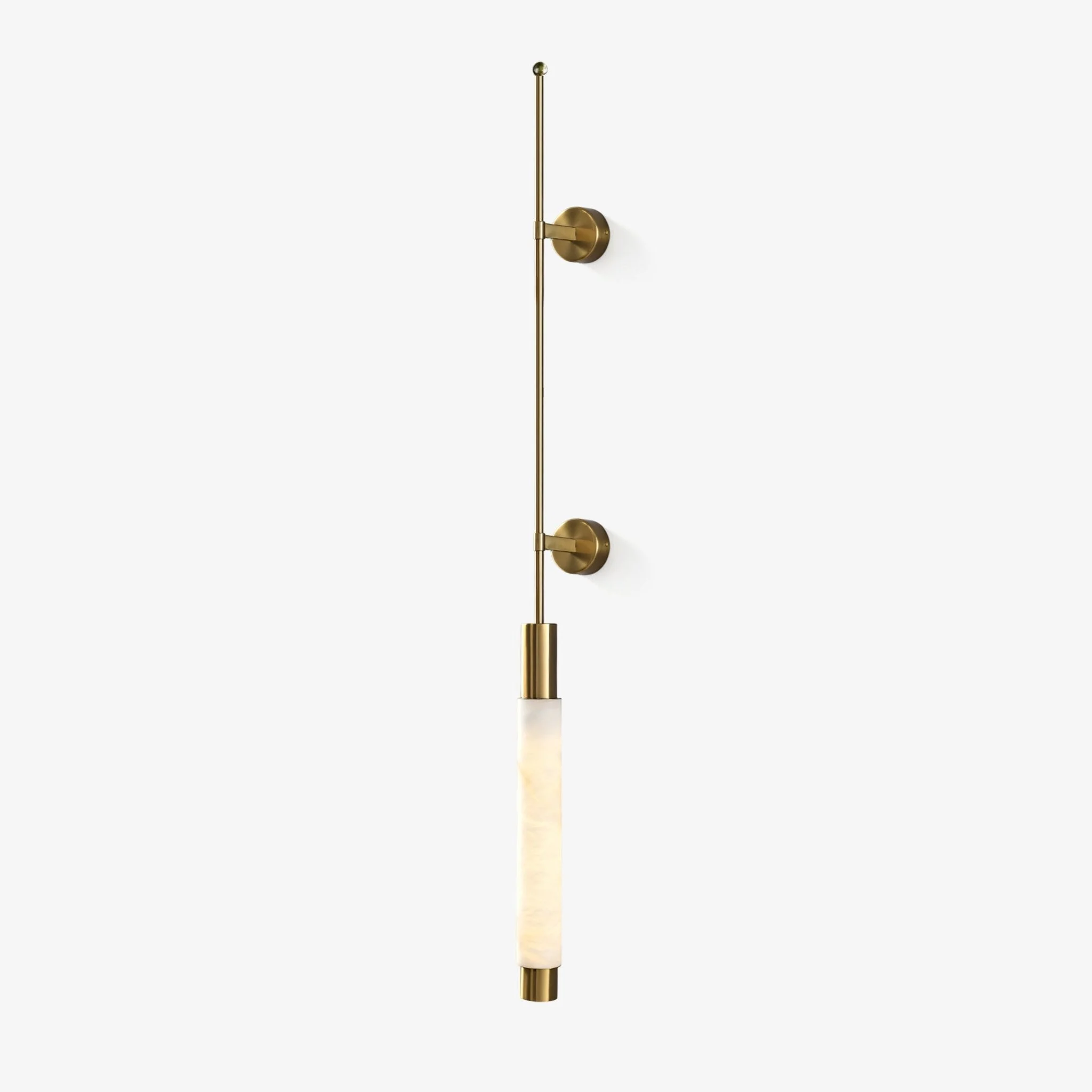 Veyra Aplique de pared Oro Alabastro Minimalista Lineal Moderno