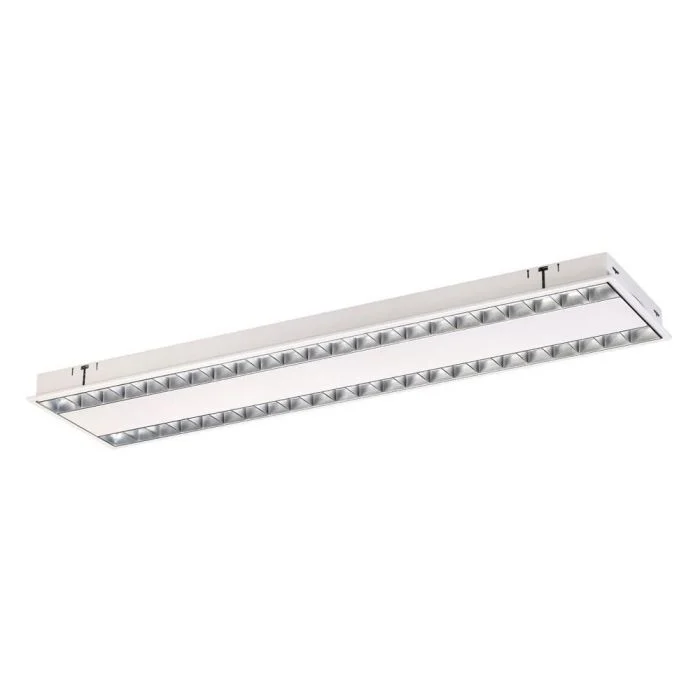 Noxion Panel LED Louvre 38W 3230lm - 840 Blanco Frio | 120x30cm - UGR <15 - Philips Xitanium Driver - GST18 Macho