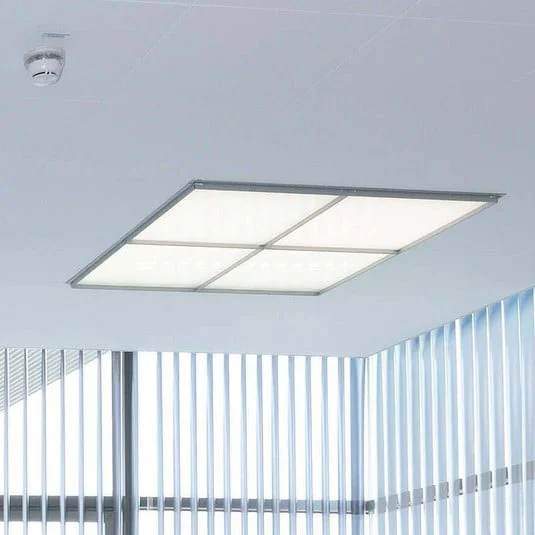 Luminaria LED con rejilla 100032, atenuable 3000-5500K