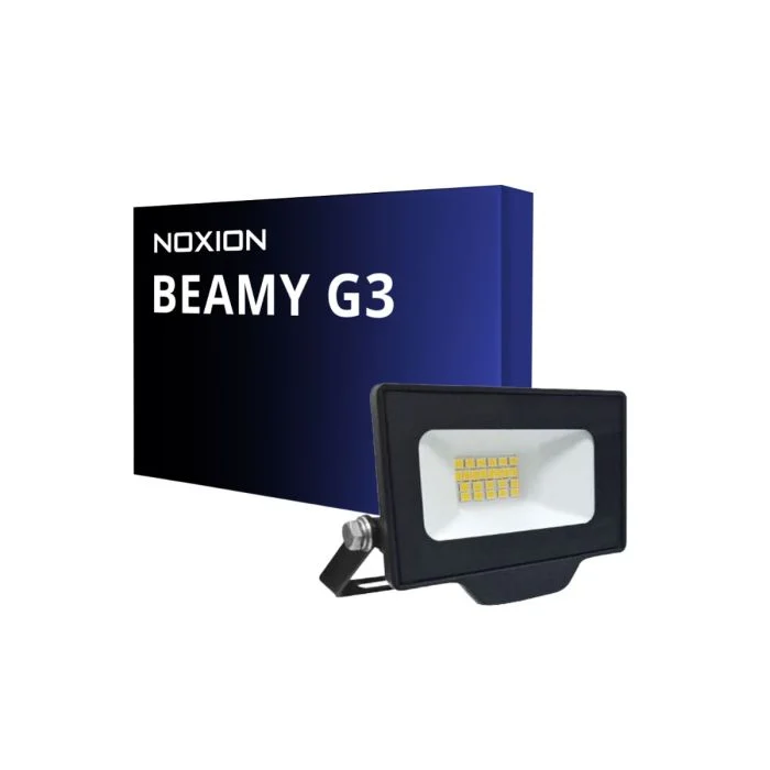 Noxion Proyector LED Beamy G3.1 Negro 10W 1100lm 100D - 840 Blanco Frio | IP65 - Simétrico