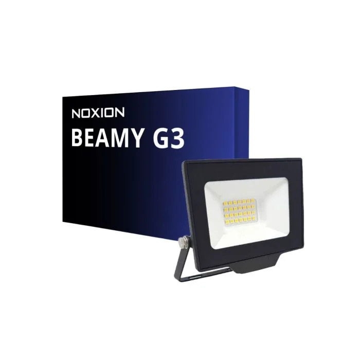 Noxion Proyector LED Beamy G3.1 Negro 20W 2200lm 100D - 840 Blanco Frio | IP65 - Simétrico
