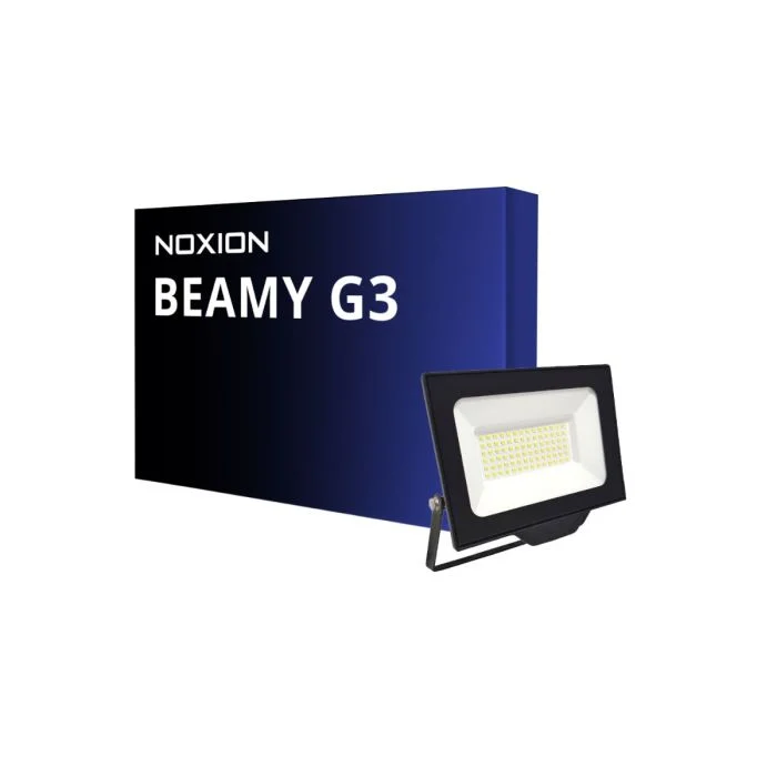 Noxion Proyector LED Beamy G3.1 Negro 50W 5500lm 110D - 830 Luz Cálida | IP65 - Simétrico