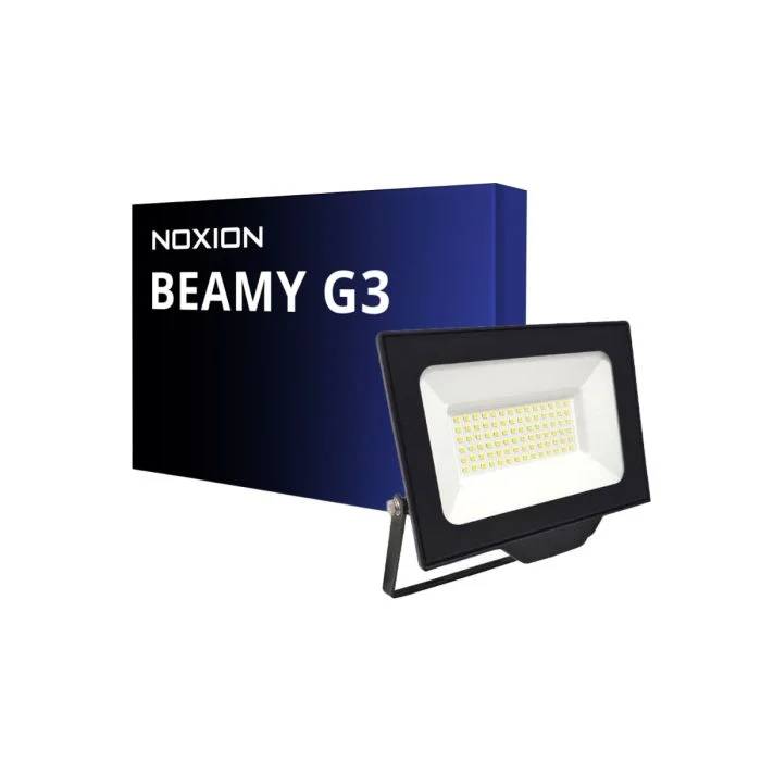 Noxion Proyector LED Beamy G3.1 Negro 50W 5500lm 110D - 840 Blanco Frio | IP65 - Simétrico
