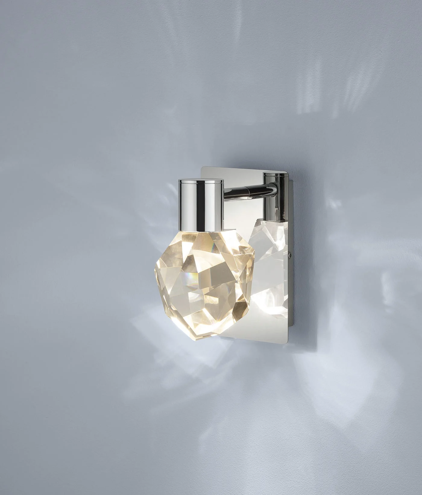 Aplique de pared Trio Verano LED cromo 2