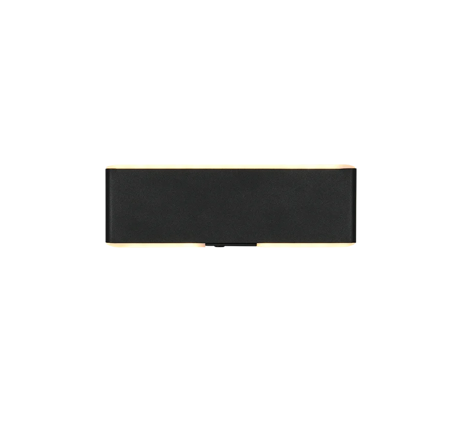 Aplique de pared Trio Conchita LED negro mate CCT 2