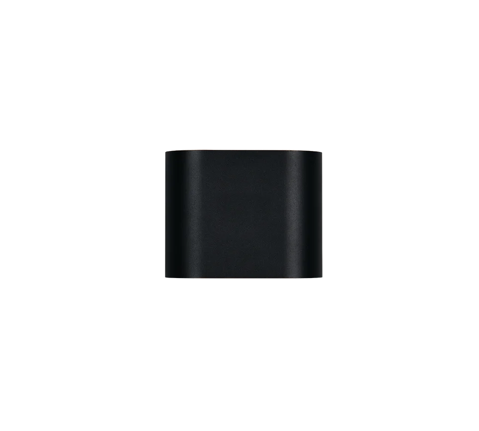 Aplique de pared Trio Alani LED negro y dorado 3000K 2