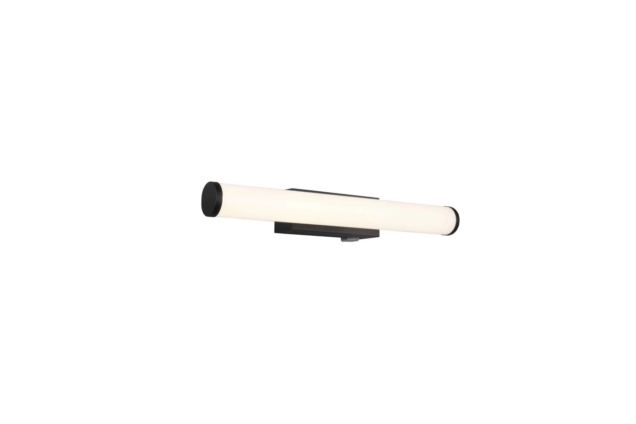 Aplique de baño Trio Mattimo LED negro mate 3000K IP44 283270132