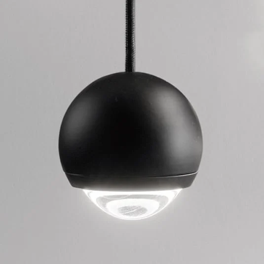 Egger DLS Lámpara colgante LED Cleo, negra