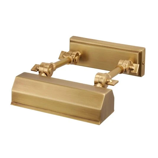 Lámpara para cuadros Chawton latón antiguo 18,2 cm
