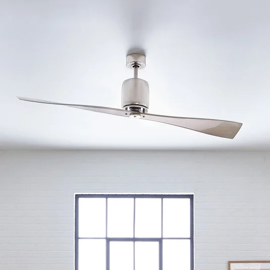 Ventilador de techo Ferron, palas níquel