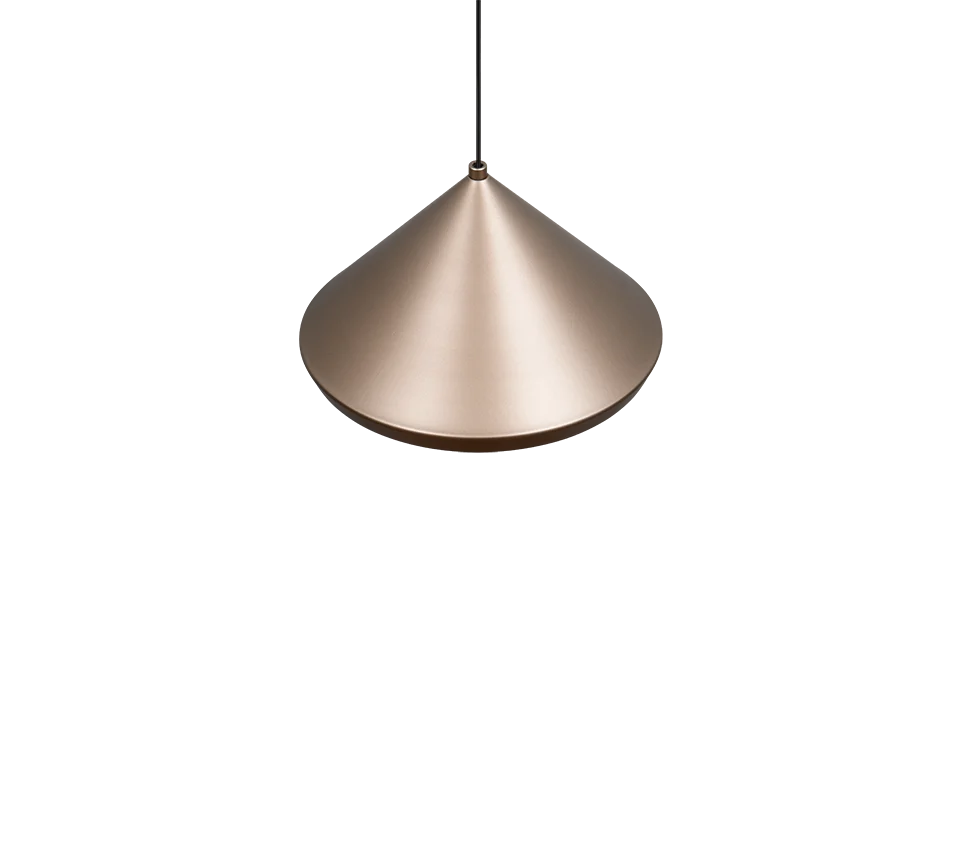 Lámpara de techo colgante Trio Laguna LED marrón café 200cm 3