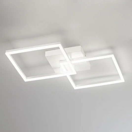 Plafón moderno LED Bard en blanco