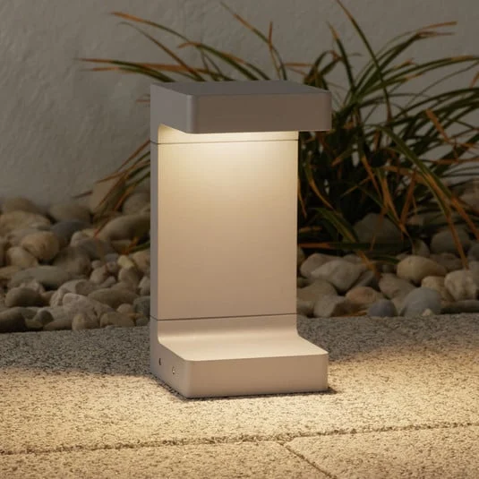 FLOS Casting C 100 farola 20 cm, gris