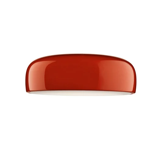 Plafón LED FLOS Smithfield C en rojo