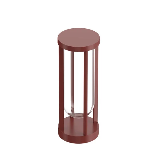 Bolardo FLOS In Vitro 1, 2.700 K, 40 cm terracota