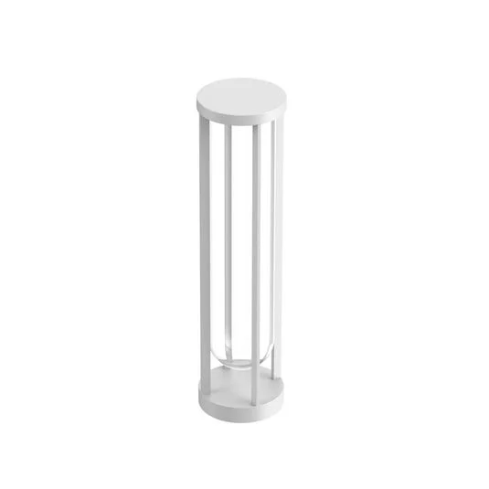 Bolardo FLOS In Vitro 2, 2.700 K, 60 cm, blanco