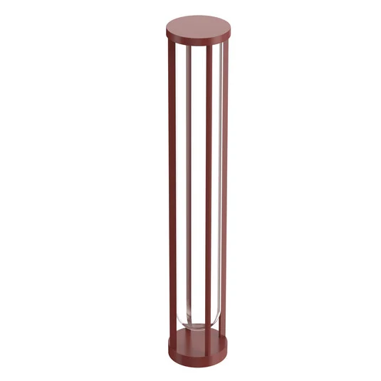 Bolardo FLOS In Vitro 3, 2.700 K 90 cm terracota