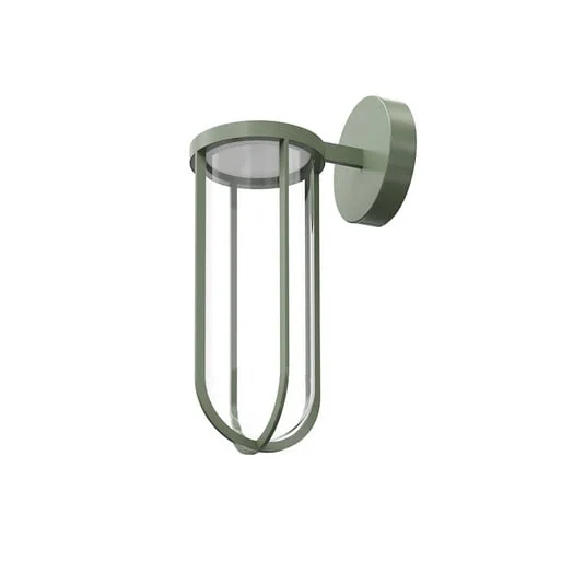 Aplique de pared FLOS In Vitro, 2700 K, verde claro