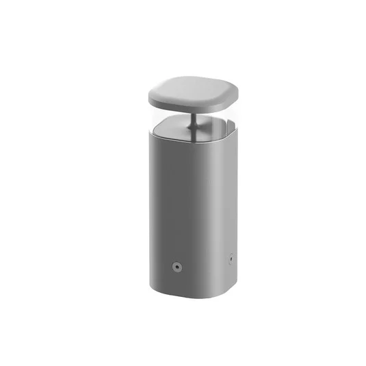 FLOS Pointbreak Bollard 2, 2.700K gris 30cm