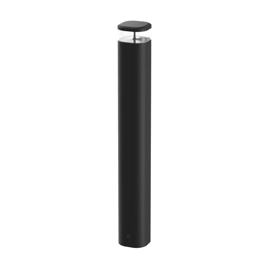 FLOS Pointbreak Bollard 2, 2.700K negro 90cm
