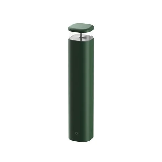 FLOS Pointbreak Bollard 2, 2.700K verde 60cm