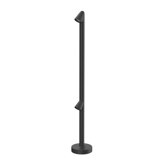 FLOS Walkstick 2 Double bolardo 2.700K negro